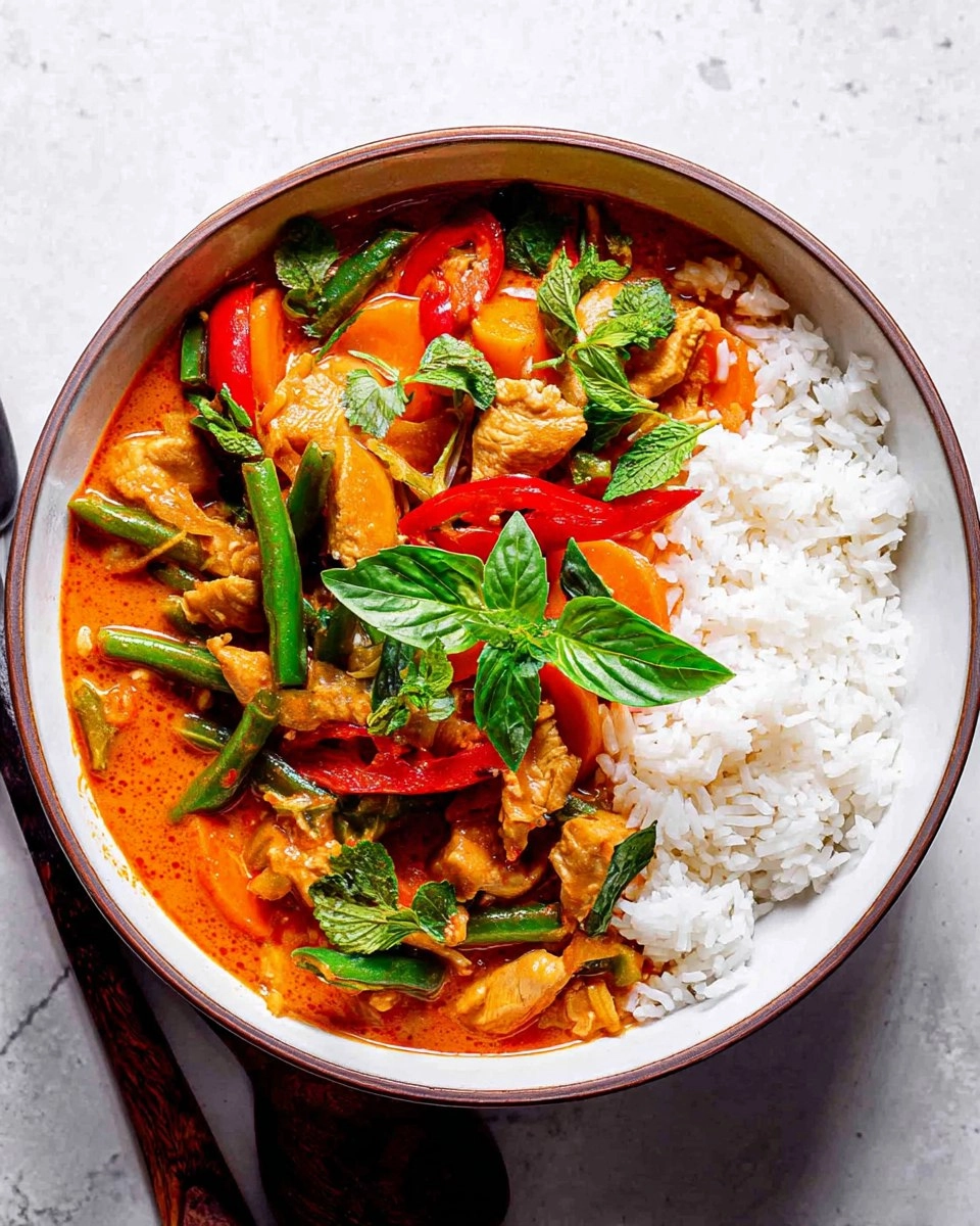 Thai Red Chicken Curry 115 Thai Red Chicken Curry