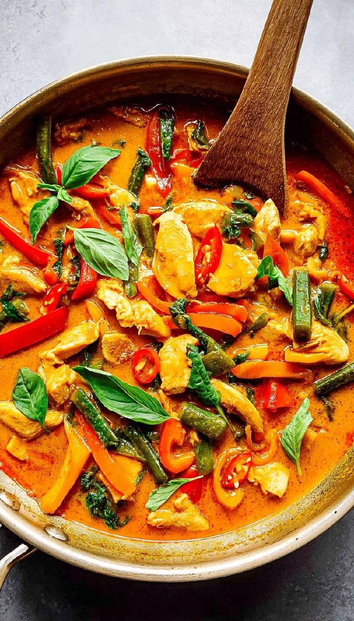 Thai Red Chicken Curry 117 Thai Red Chicken Curry