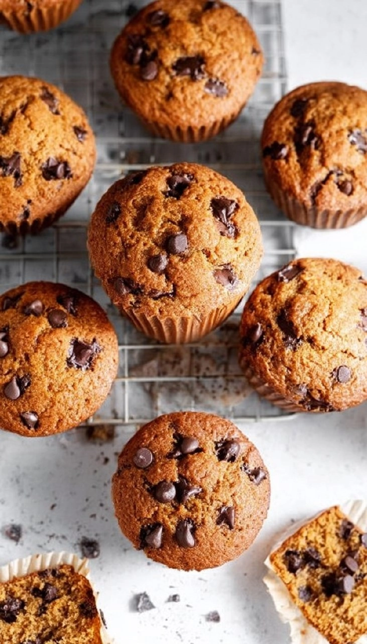 Almond Flour Chocolate Chip Muffins (Soft, Moist & Easy One Bowl)