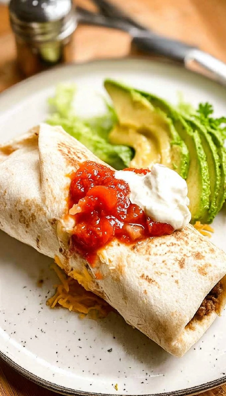 Beef Burrito 125 Beef Burrito