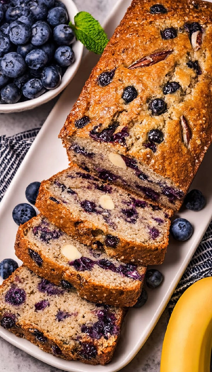 Blueberry Banana Bread 125 Blueberry Banana Bread