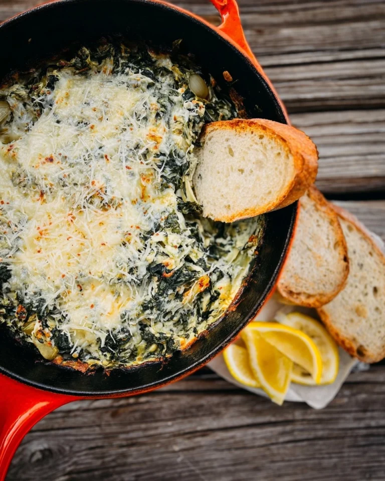 Campfire-Spinach-Artichoke-Dip-Recipe
