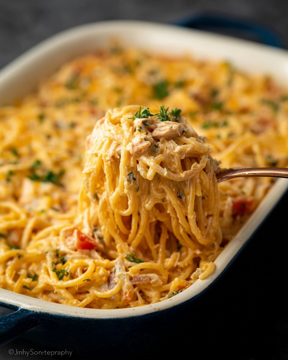 Chicken Spaghetti That Makes Dinner So Easy