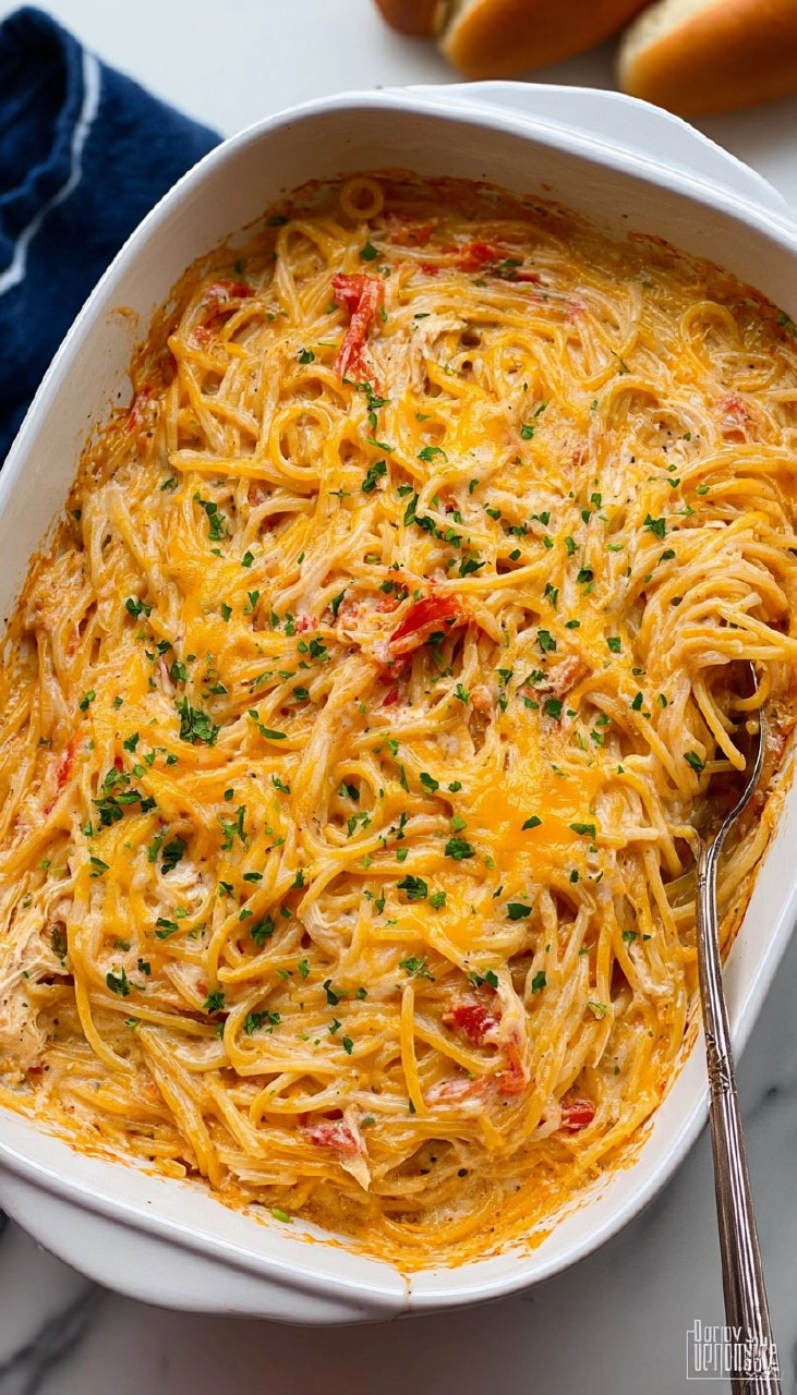 Chicken Spaghetti That Makes Dinner So Easy