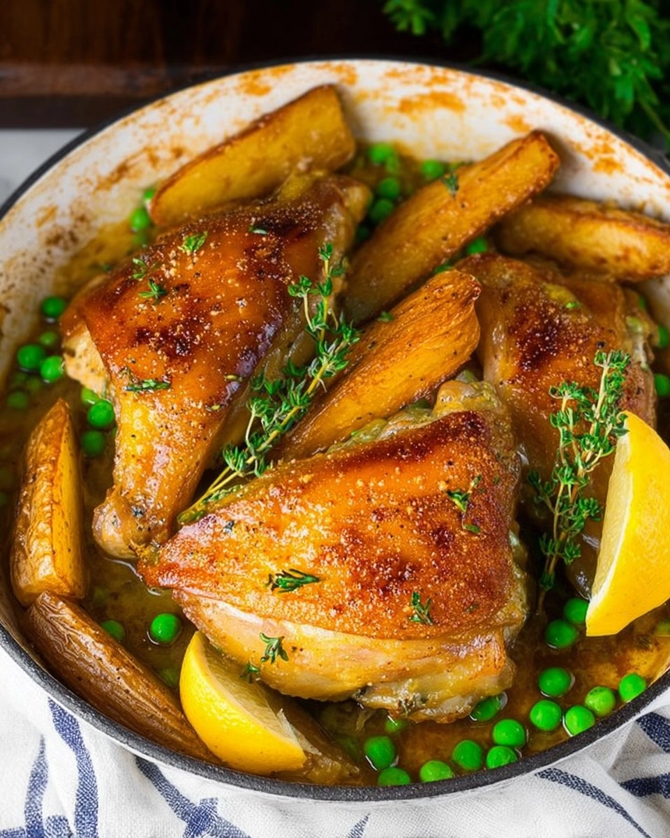 Chicken Vesuvio