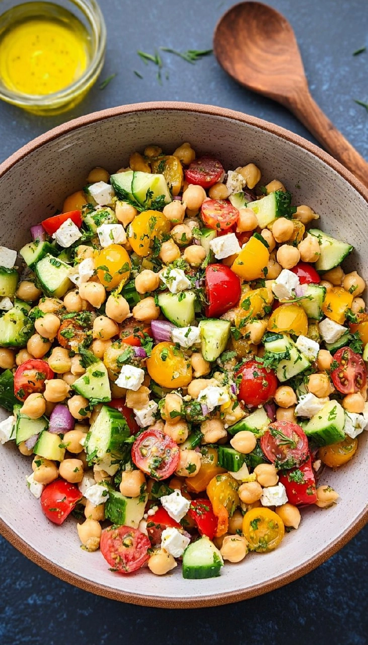 Chickpea Salad 100 Chickpea Salad