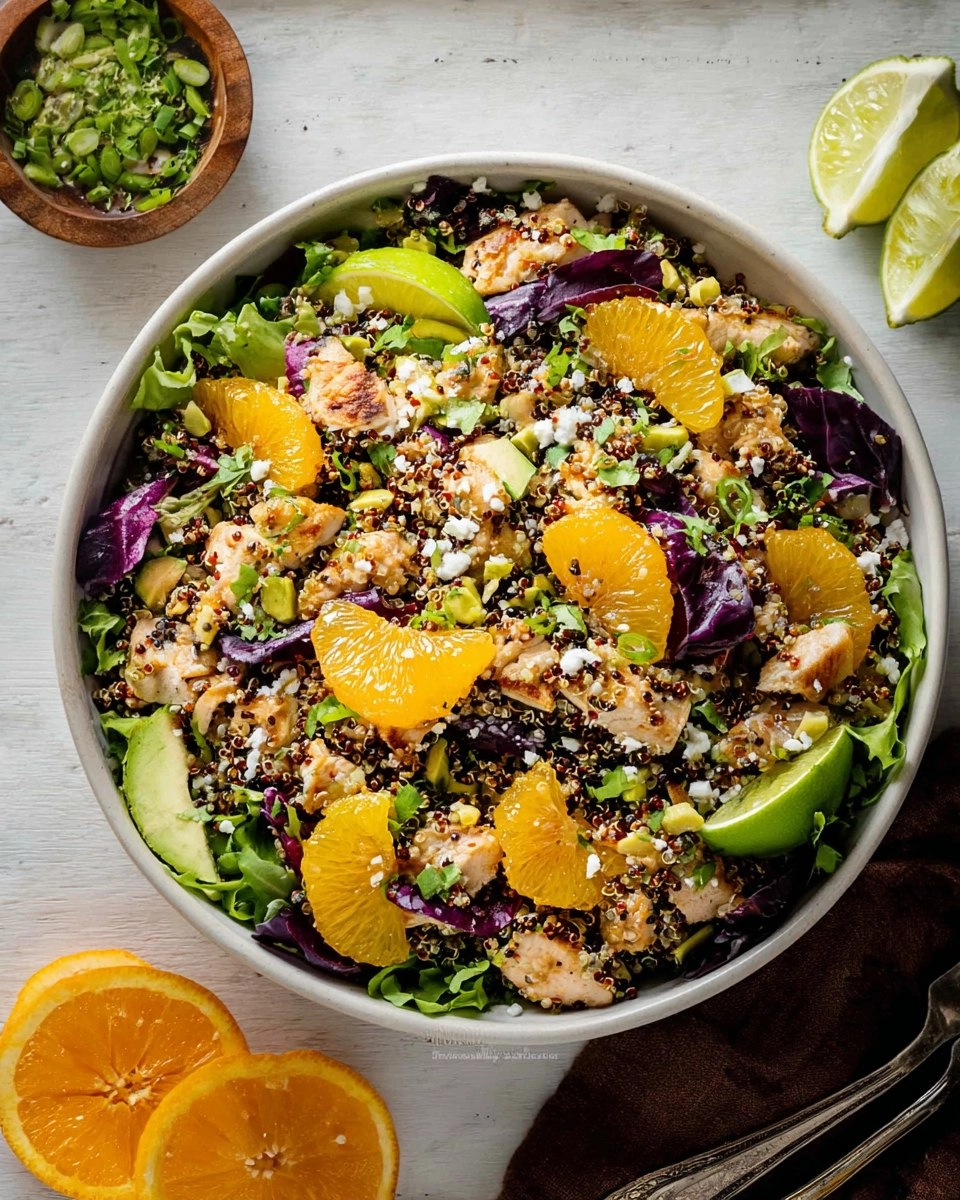 Citrus Chicken Quinoa Salad