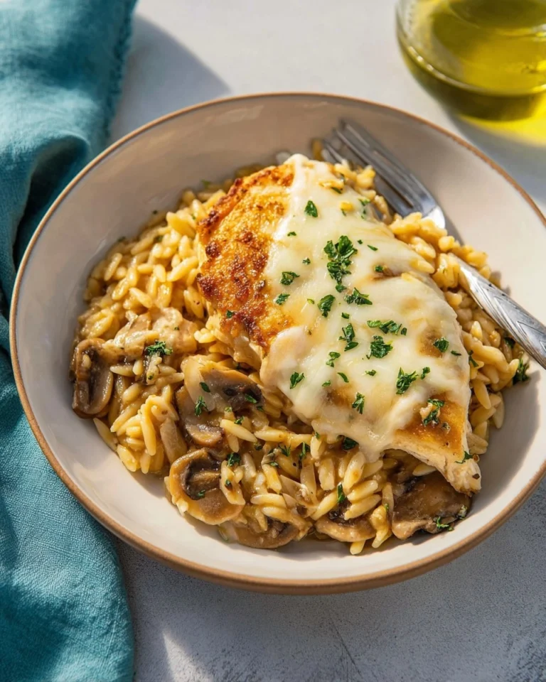 Creamy-Chicken-Orzo-Bake-Recipe