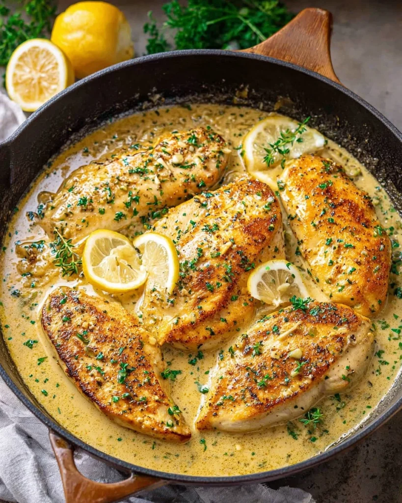 Creamy-Garlic-Chicken-Breasts-Recipe