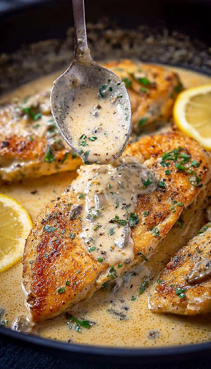 Creamy Garlic Chicken Breasts 130 Creamy Garlic Chicken Breasts