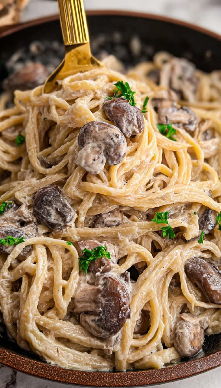 Creamy Mushroom Pasta