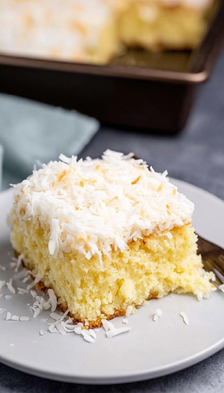 Easy Coconut Cake 110 Easy Coconut Cake