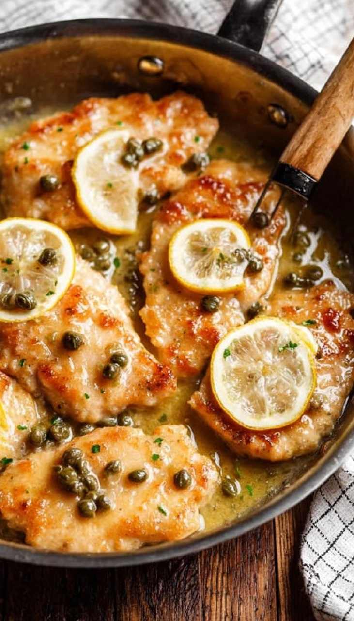Easy Lemon Chicken Piccata (One Skillet, Paleo, Whole30, Gluten Free) 105 Easy Lemon Chicken Piccata (One Skillet, Paleo, Whole30, Gluten Free)