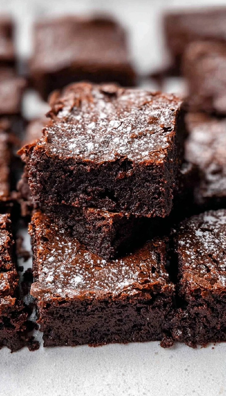 Fudgy Vegan Brownies (Applesauce Brownies)