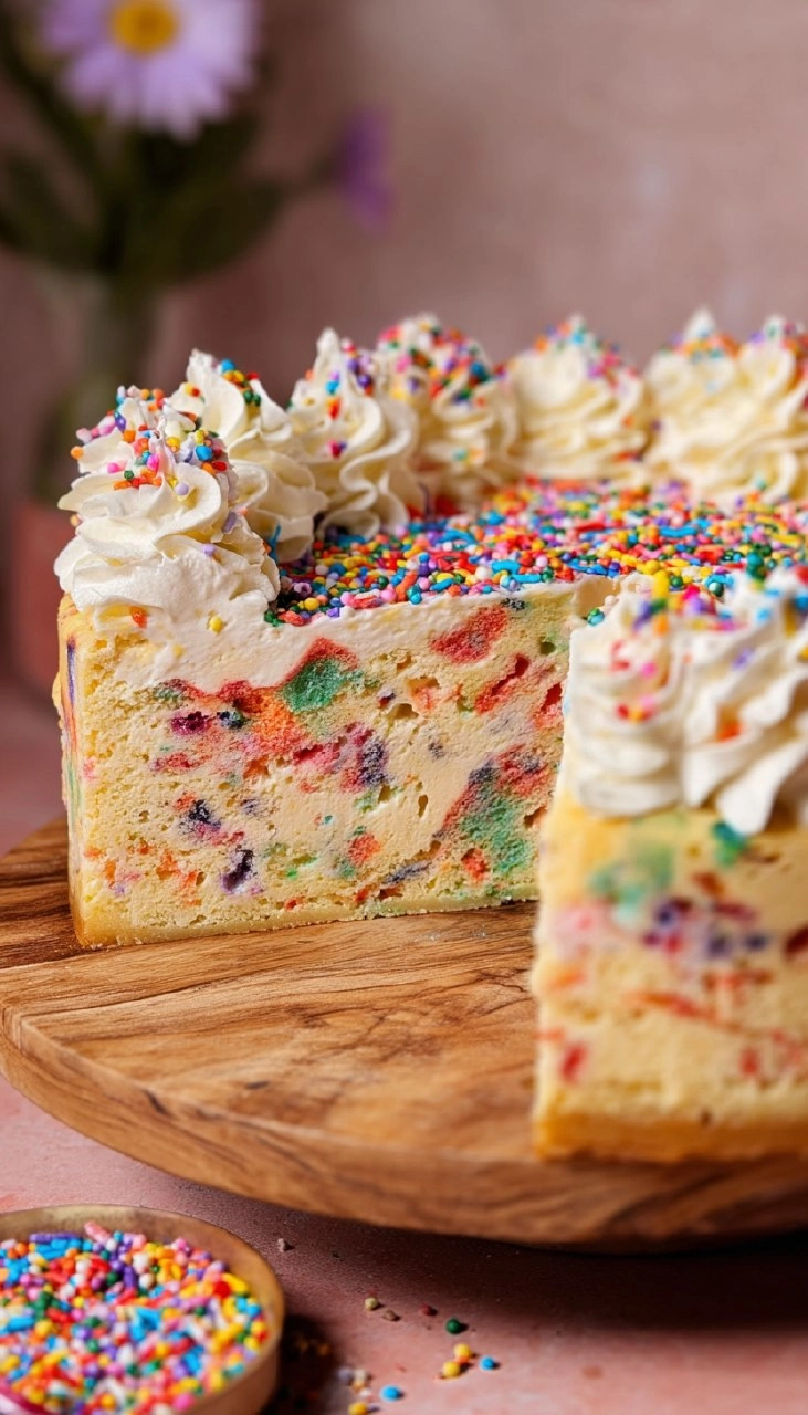 Funfetti Cake Cheesecake