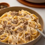 Ground-Beef-Alfredo-Recipe