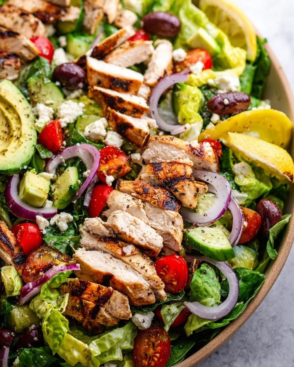 Healthy Greek Chicken Salad (High Protein, Easy Meal Prep)