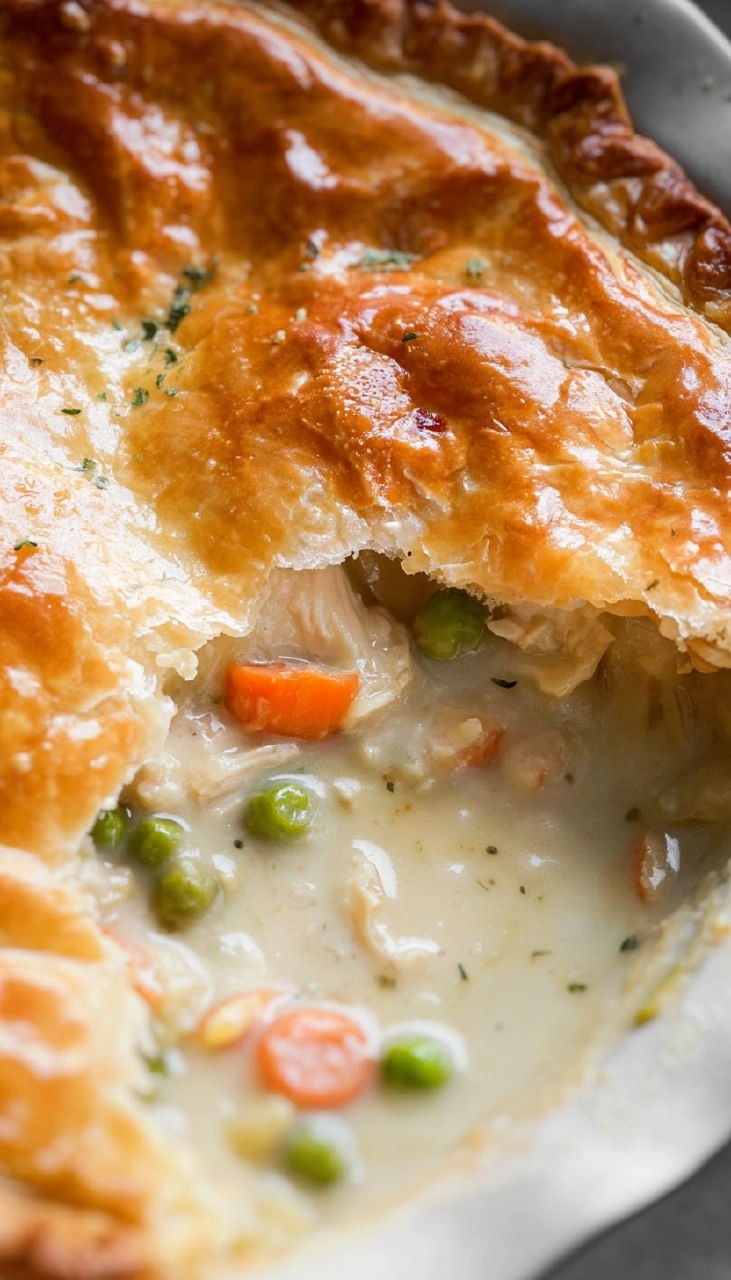 Puff Pastry Chicken Pot Pie