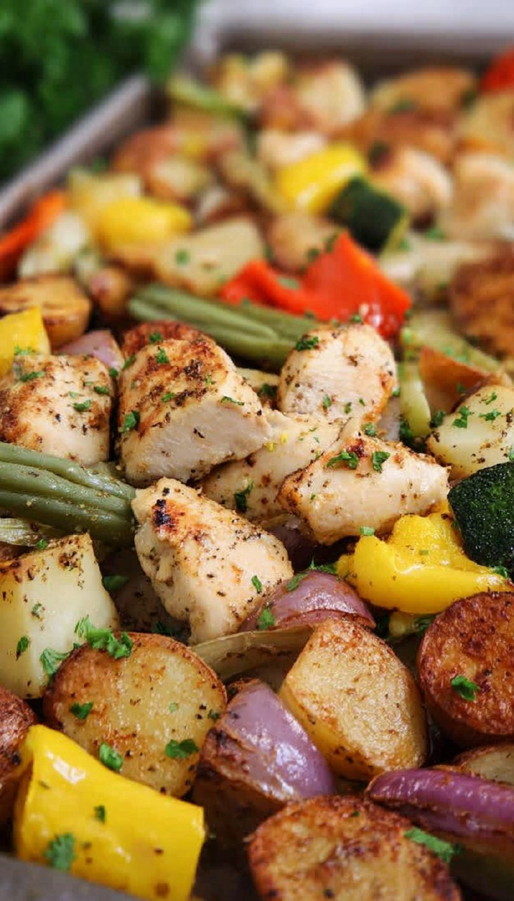 Ranch Chicken Sheet Pan Dinner