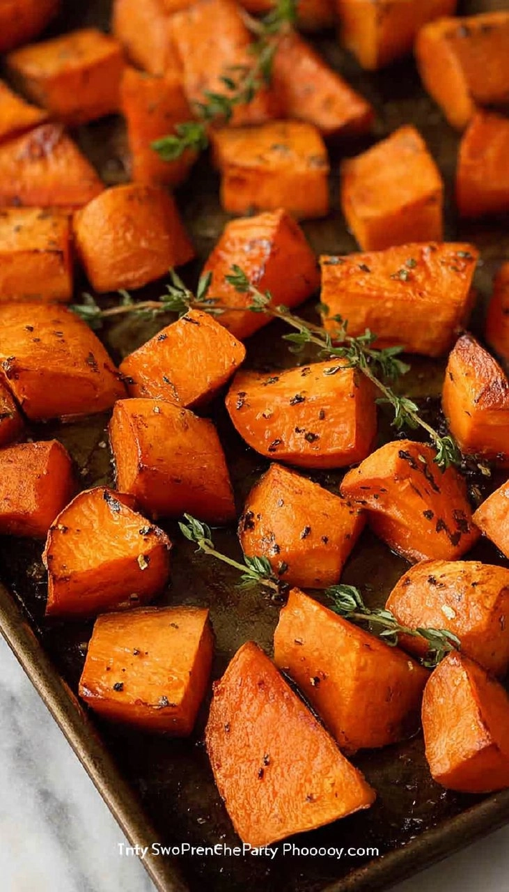 Roasted Sweet Potatoes