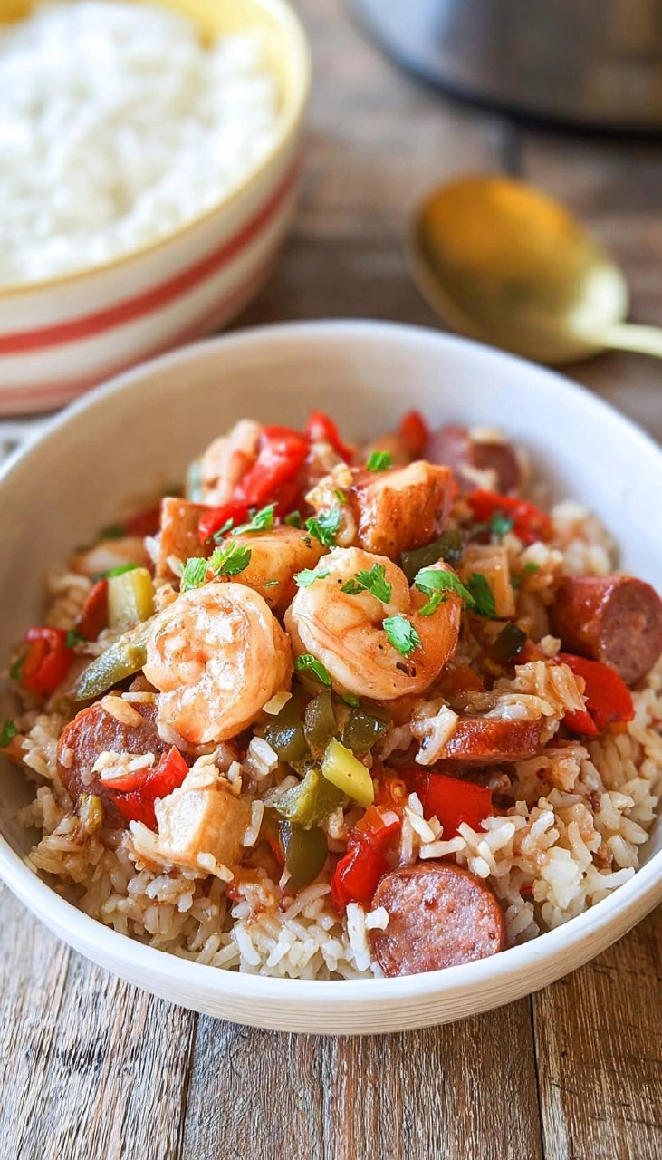Slow Cooker Jambalaya