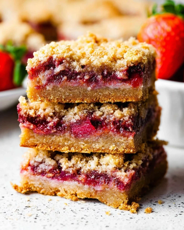 Strawberry-Crumble-Bars-Almond-Flour-Easy-Buttery-Recipe