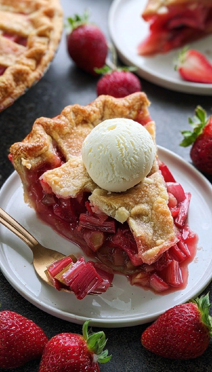 Strawberry Rhubarb Pie