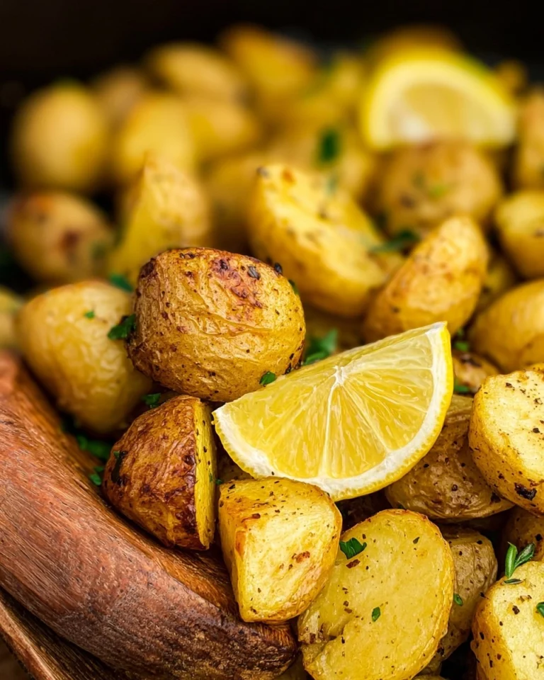 Air-Fryer-Greek-Roasted-Potatoes-Recipe