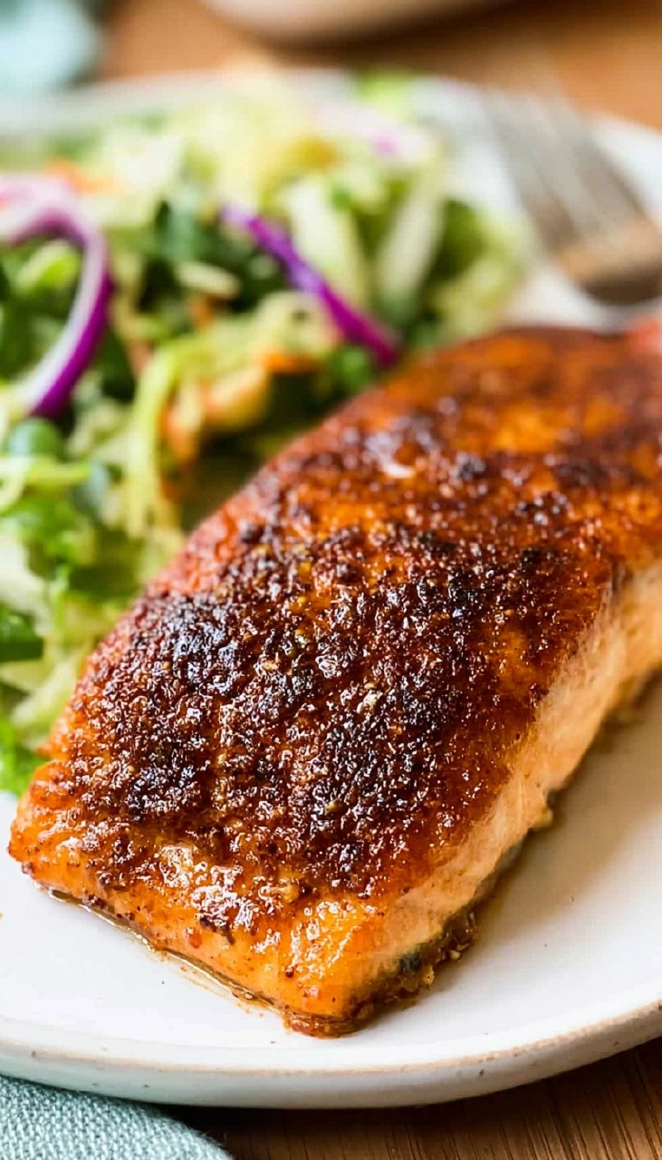 Air Fryer Sweet and Spicy Salmon