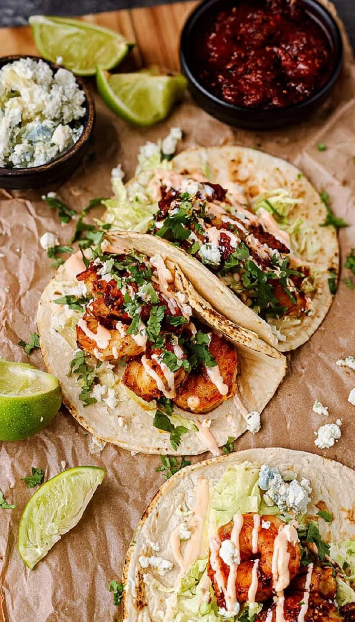 Blackened Shrimp Tacos