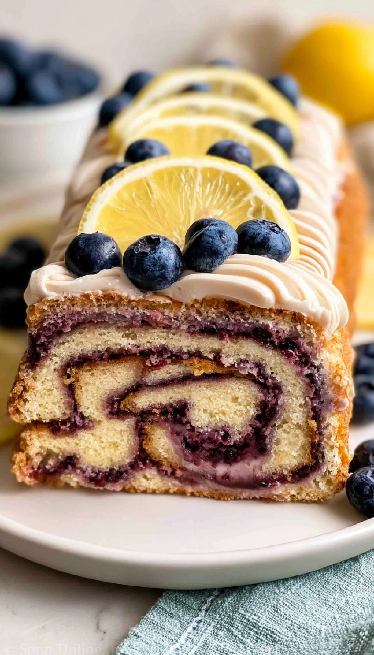Blueberry Lemon Icebox Cake 120 Blueberry Lemon Icebox Cake
