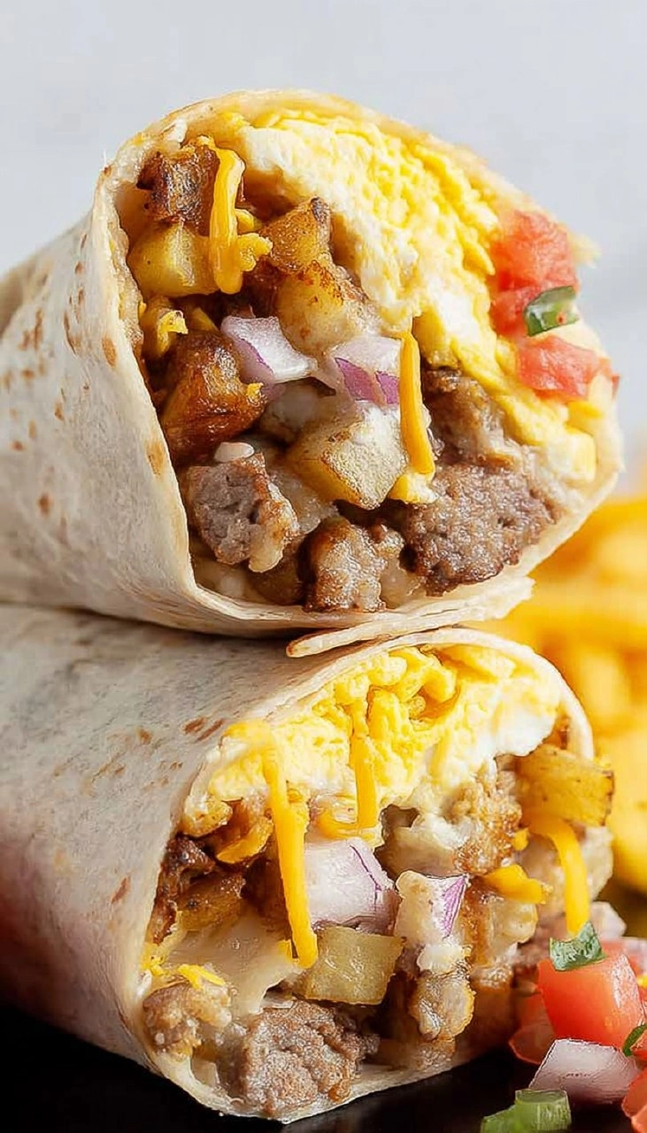Breakfast Burrito Recipe (Make-Ahead or Fresh)