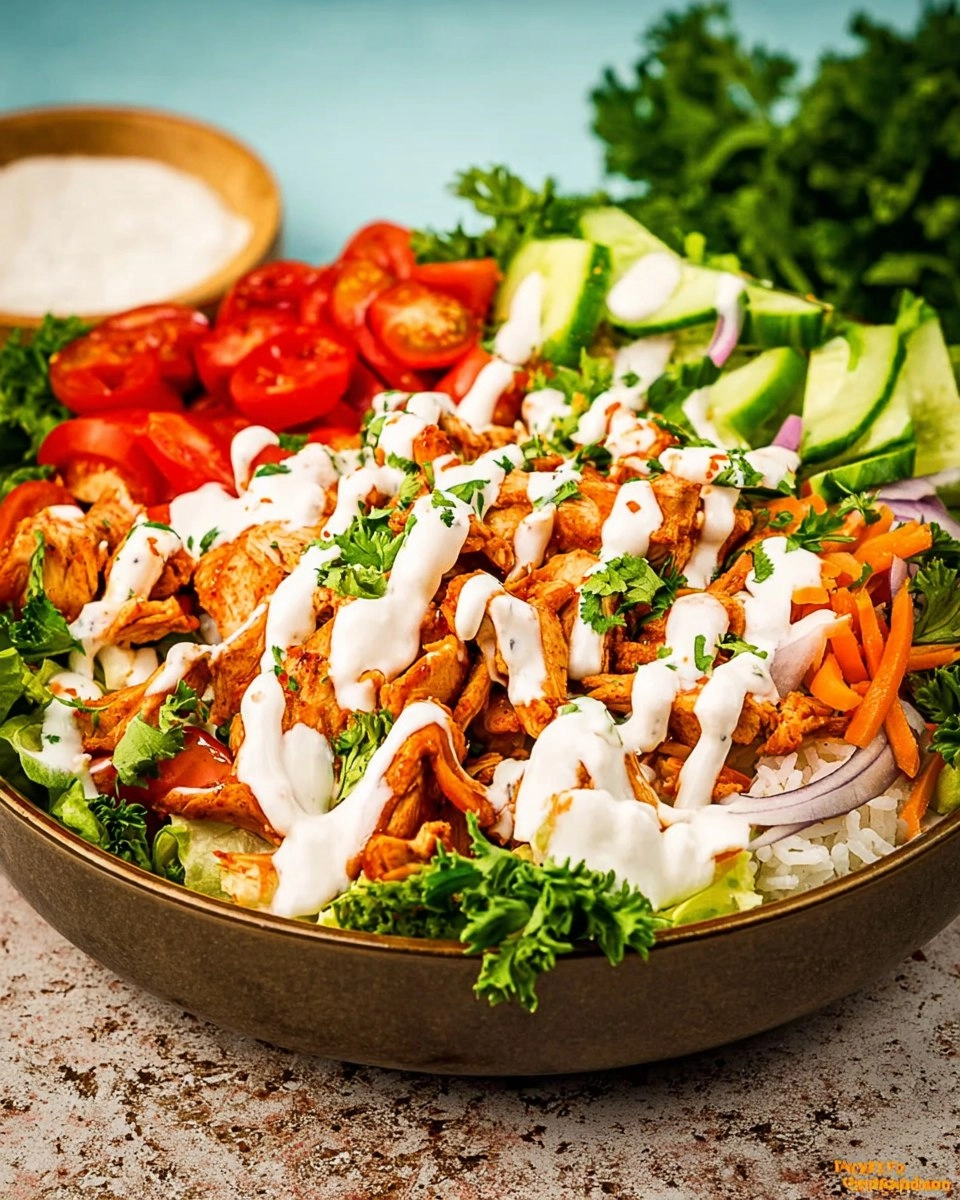 Buffalo Chicken Bowl (With Rice)
