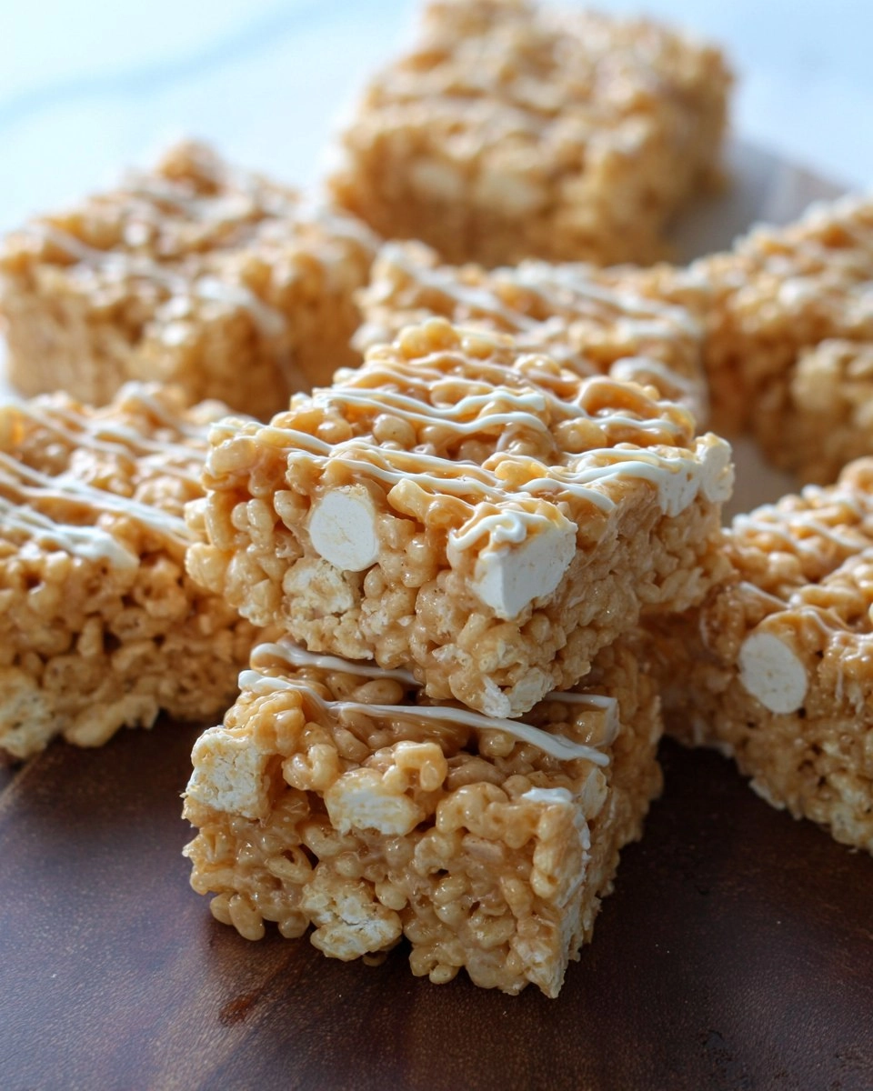 Caramel Rice Krispie Treats
