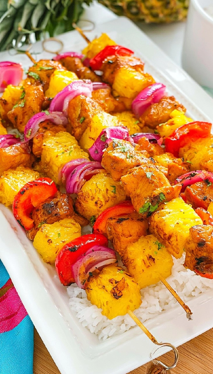 Chicken Pineapple Kebabs 120 Chicken Pineapple Kebabs