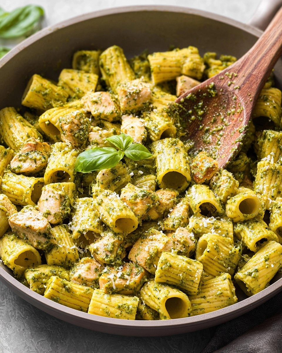 Chicken and Pesto Pasta