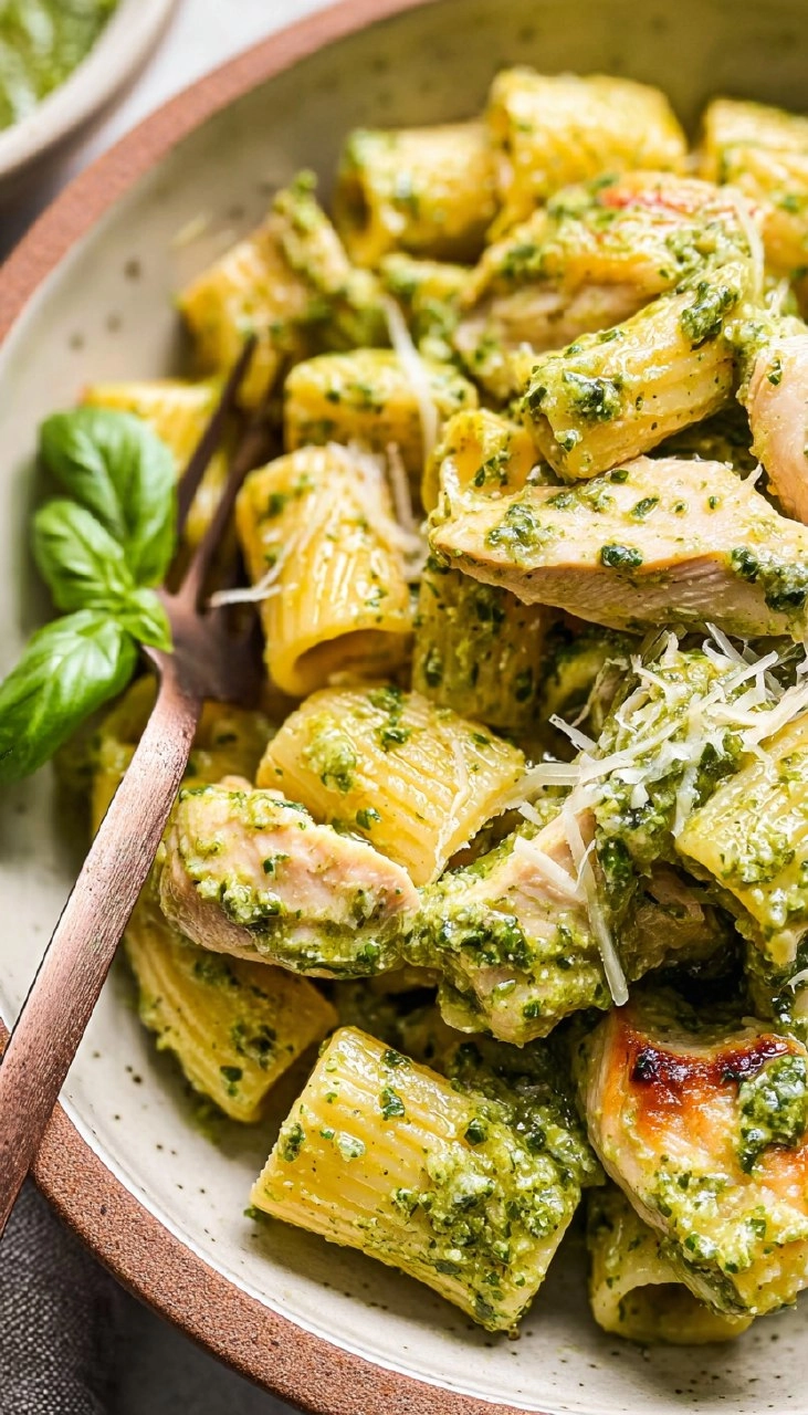Chicken and Pesto Pasta