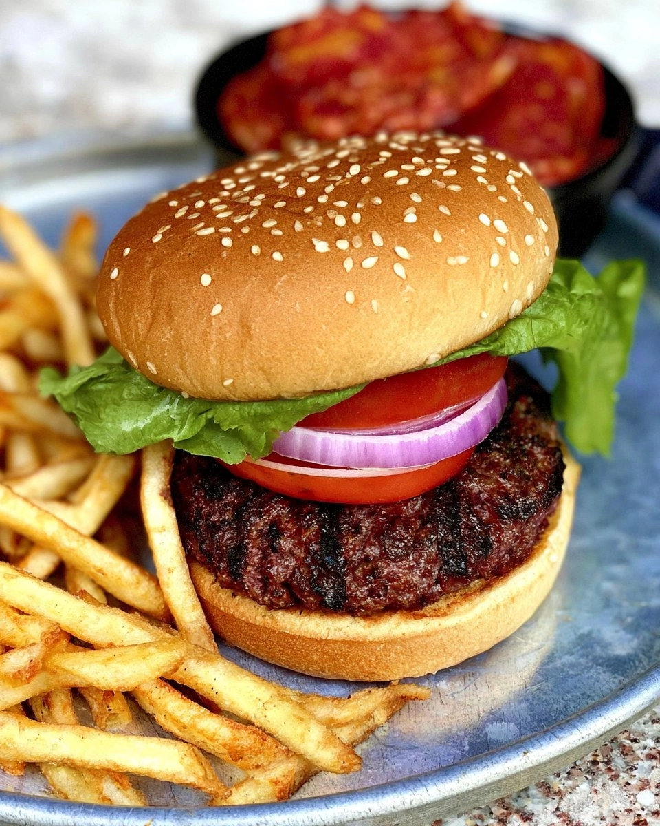 Classic Burger | Juicy Grilled Burgers for Memorial Day Cookouts