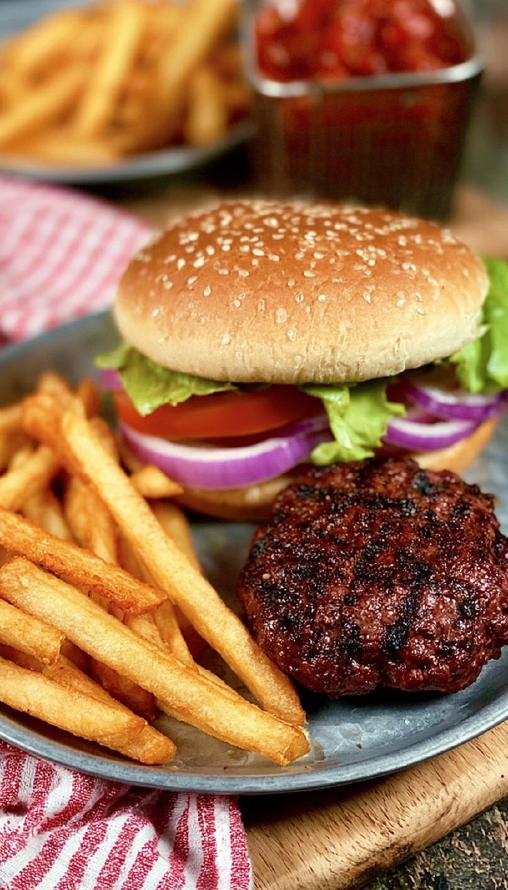 Classic Burger | Juicy Grilled Burgers for Memorial Day Cookouts