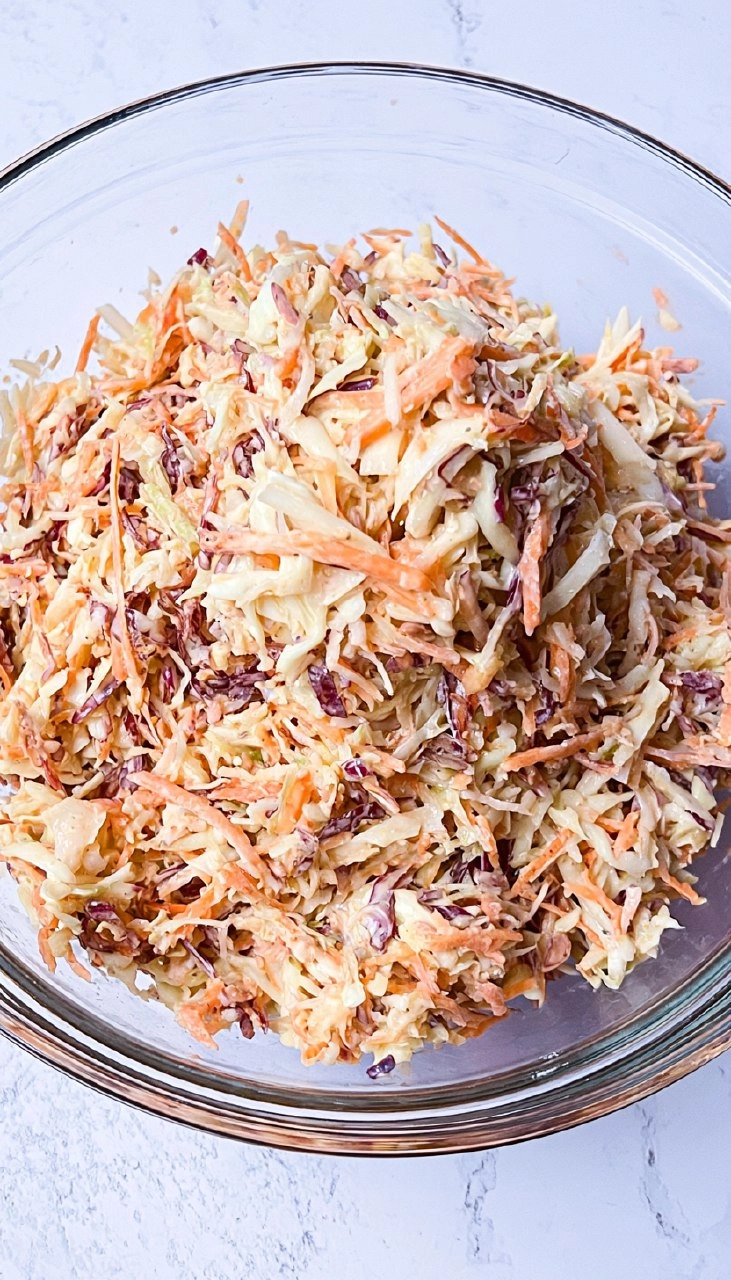 Classic Coleslaw | Creamy Crunchy BBQ Side Salad