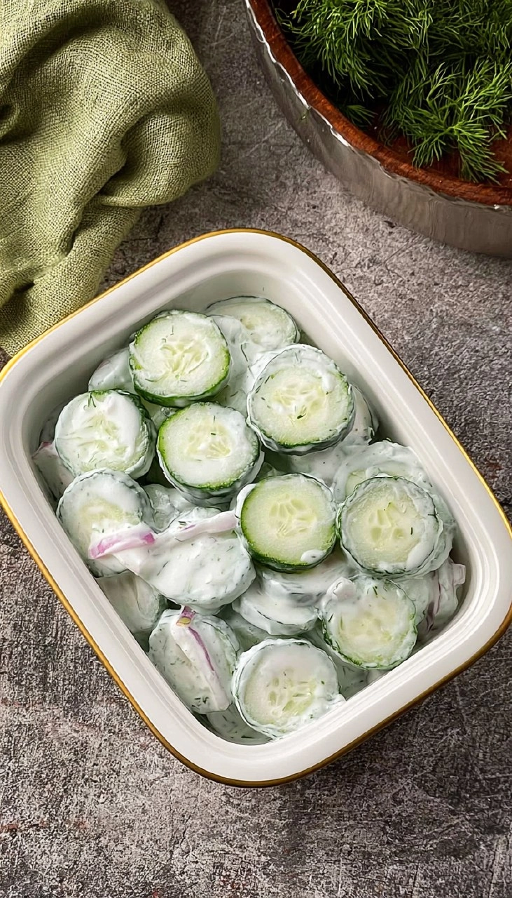 Creamy Cucumber Salad