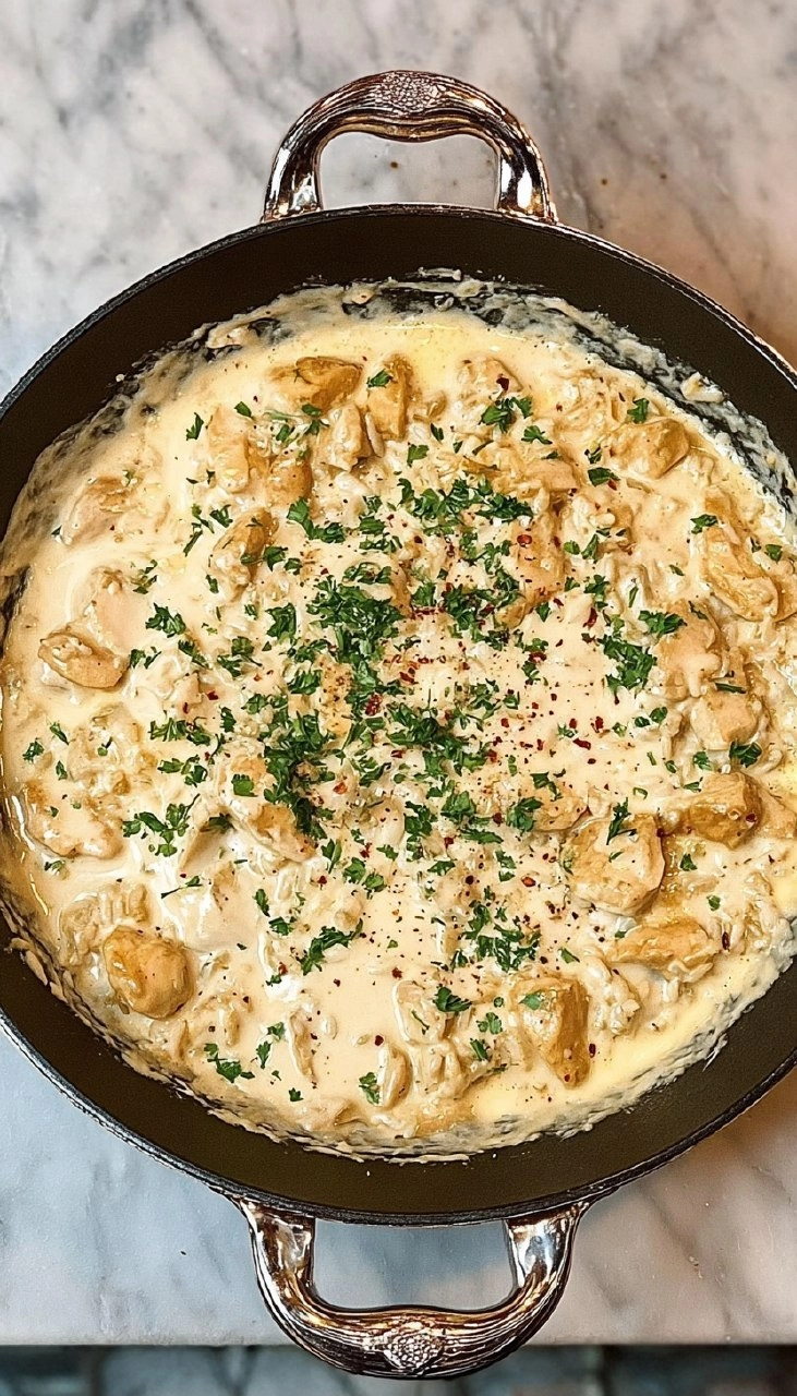 Creamy Smothered Chicken and Rice
