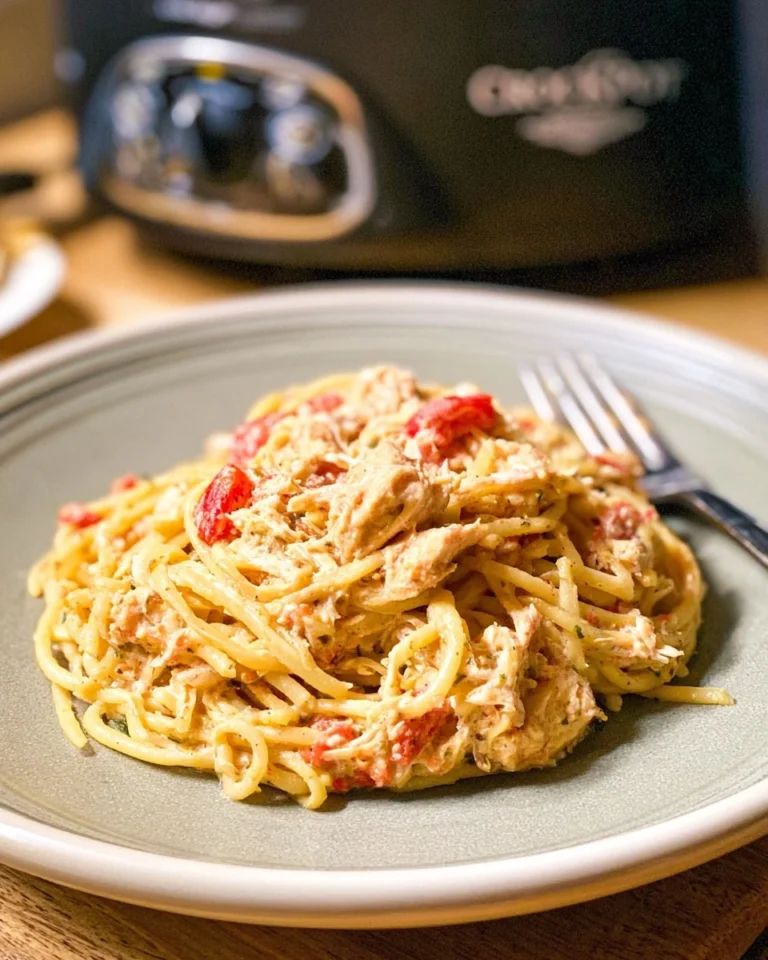Crockpot-Chicken-Spaghetti-Recipe