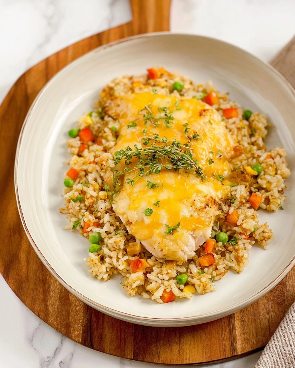 Easy Chicken and Rice Casserole