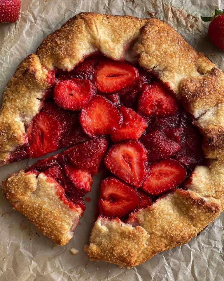 Easy-Strawberry-Galette-no-pie-pan-needed-Recipe