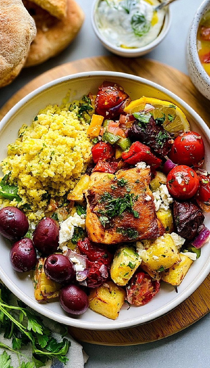 Greek Sheet Pan Chicken
