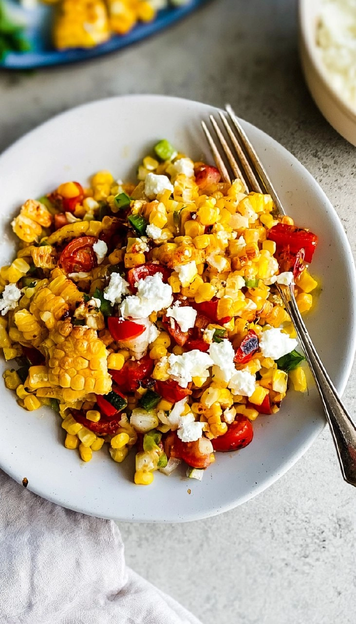 Grilled Corn Salad | Fresh Summer Cookout Side