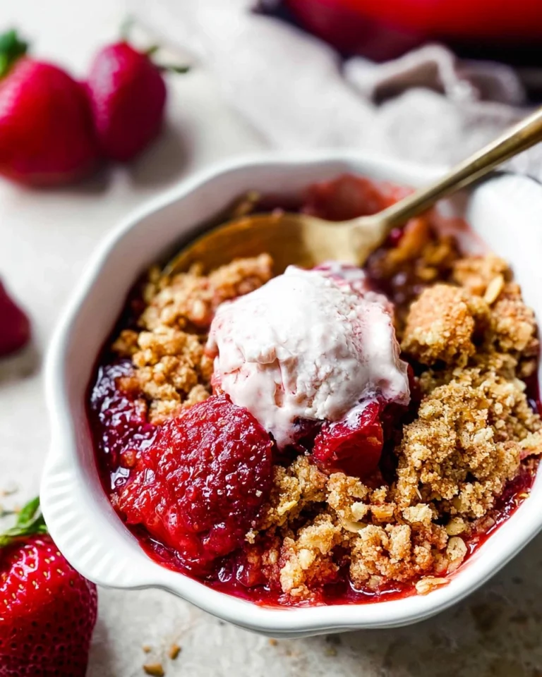 Healthy-Strawberry-Crisp-Gluten-Free-Easy-Almond-Flour-Crumble-Recipe