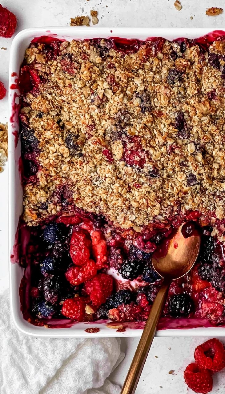 Mixed Berry Crisp