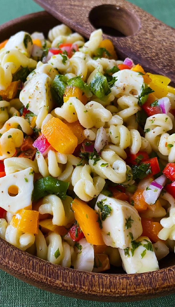 Pasta Salad | Easy Potluck Side for Cookouts and Picnics